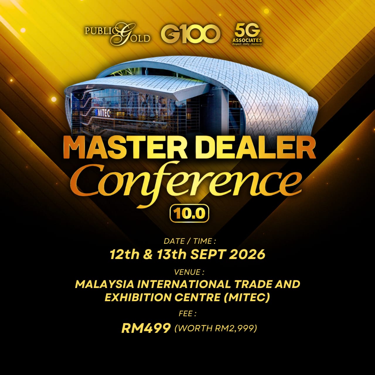 Master Dealer Conference 9.0 Poster