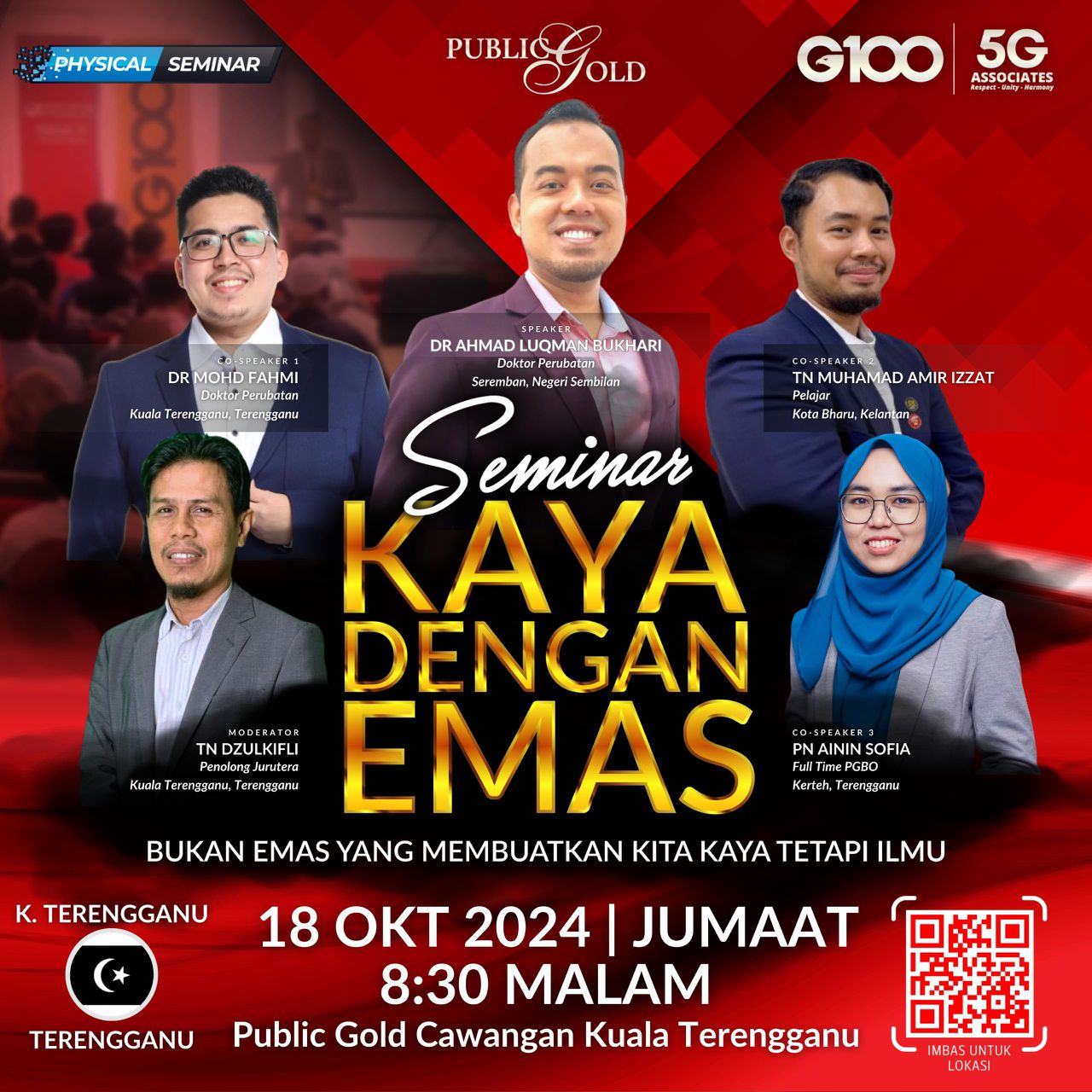 Seminar Kaya Dengan Emas