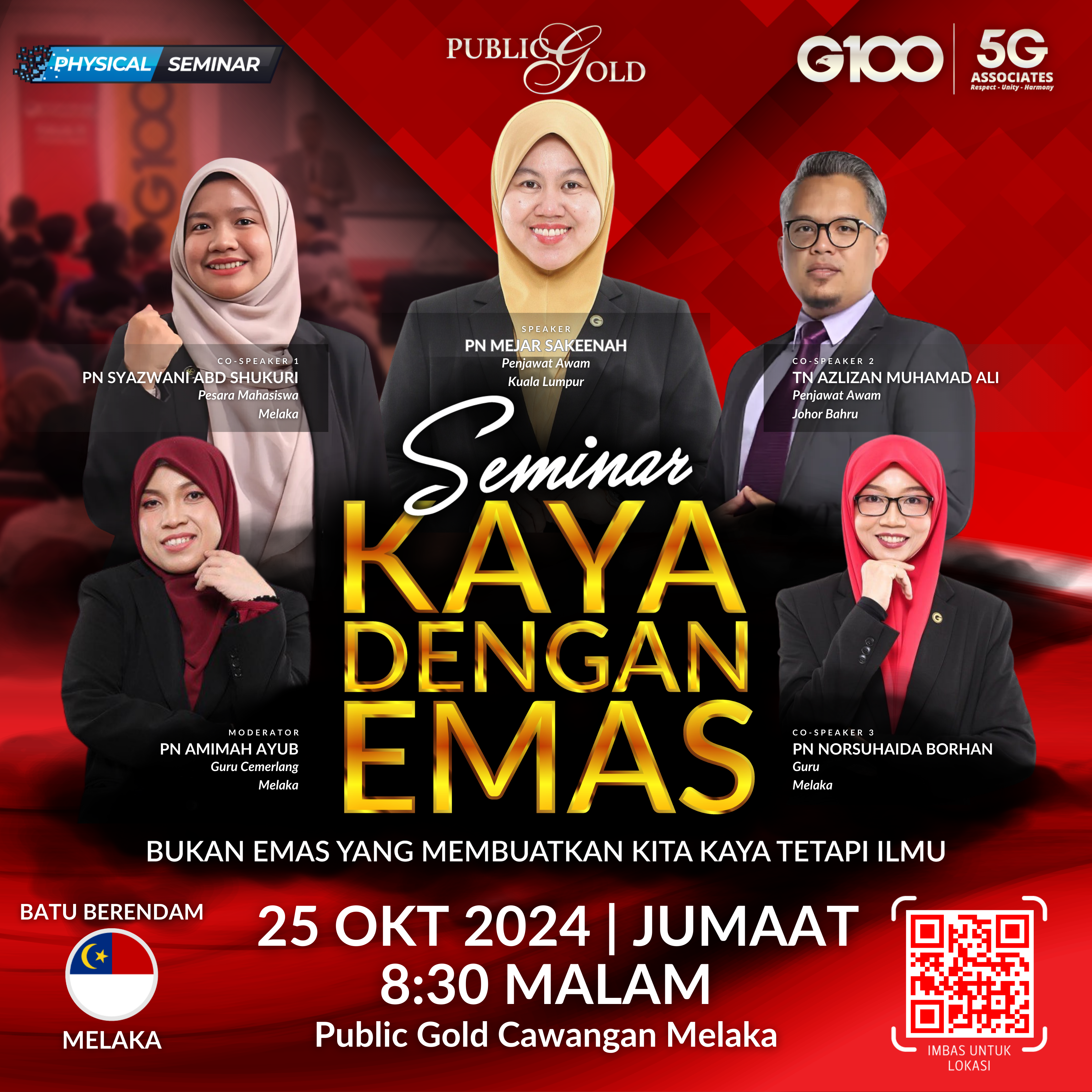 Seminar Kaya Dengan Emas