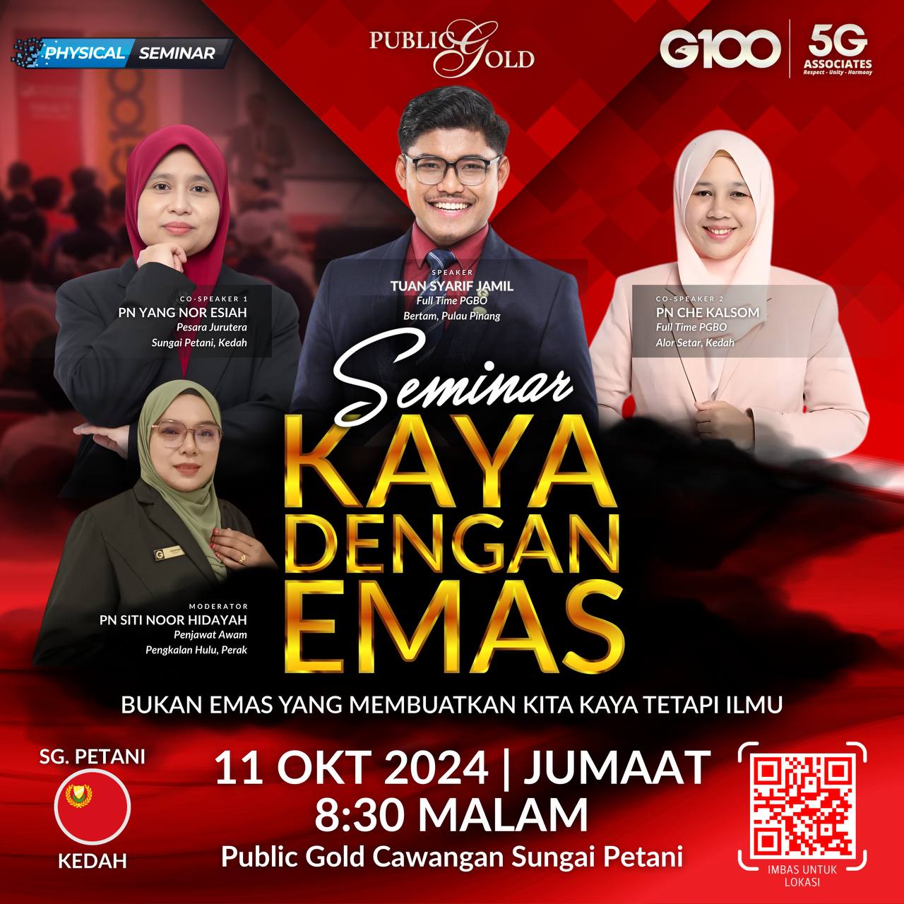 Seminar Kaya Dengan Emas