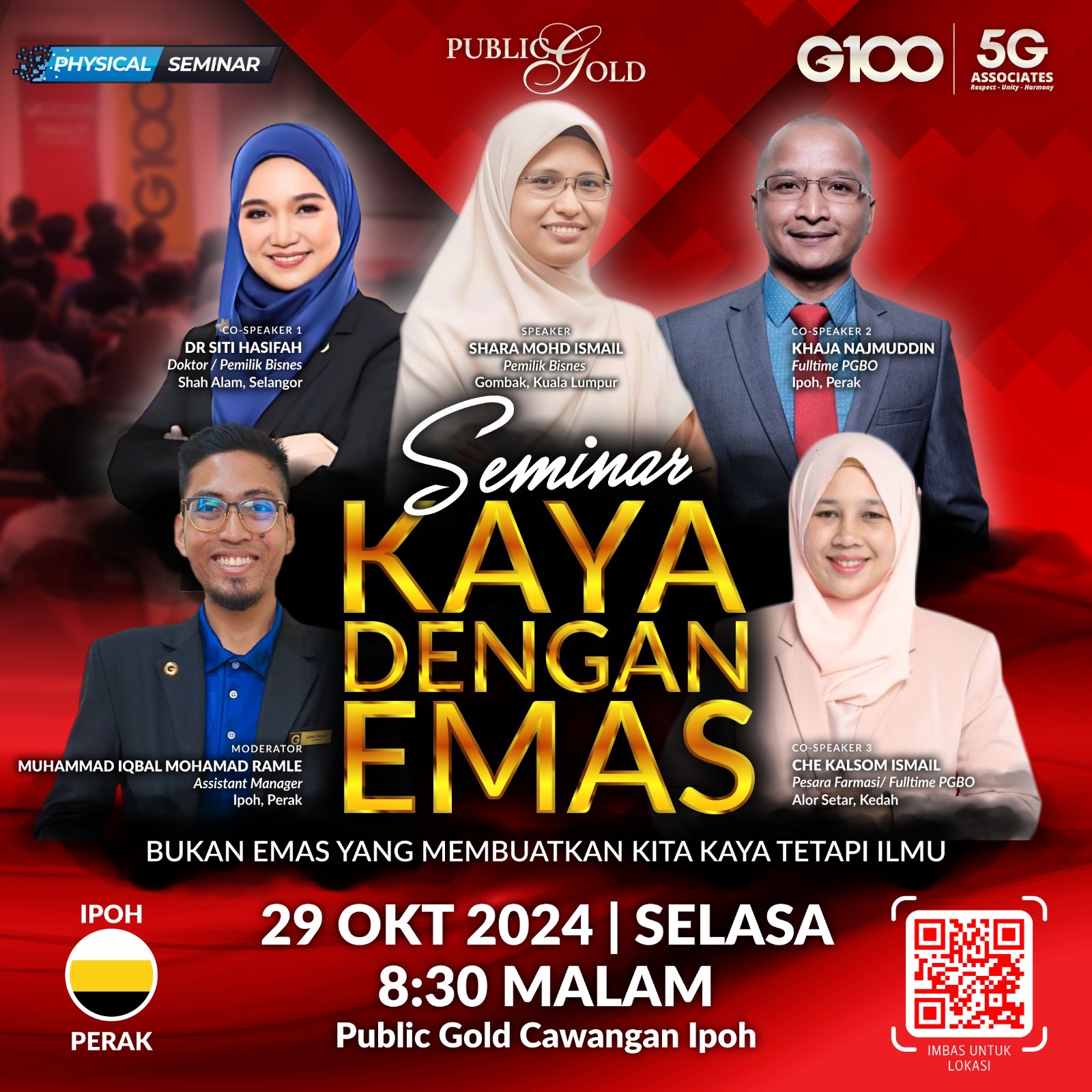 Seminar Kaya Dengan Emas