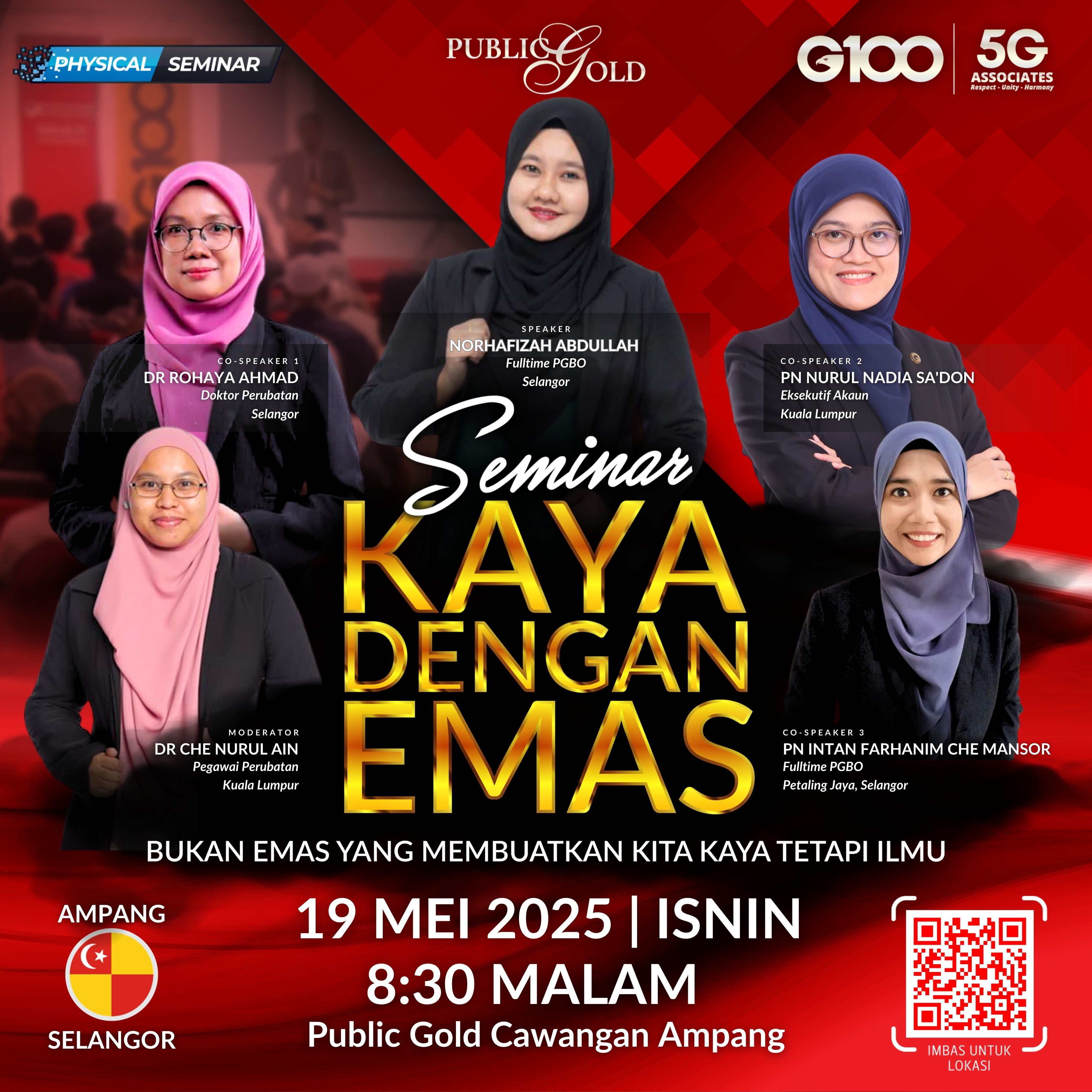 Seminar Kaya Dengan Emas