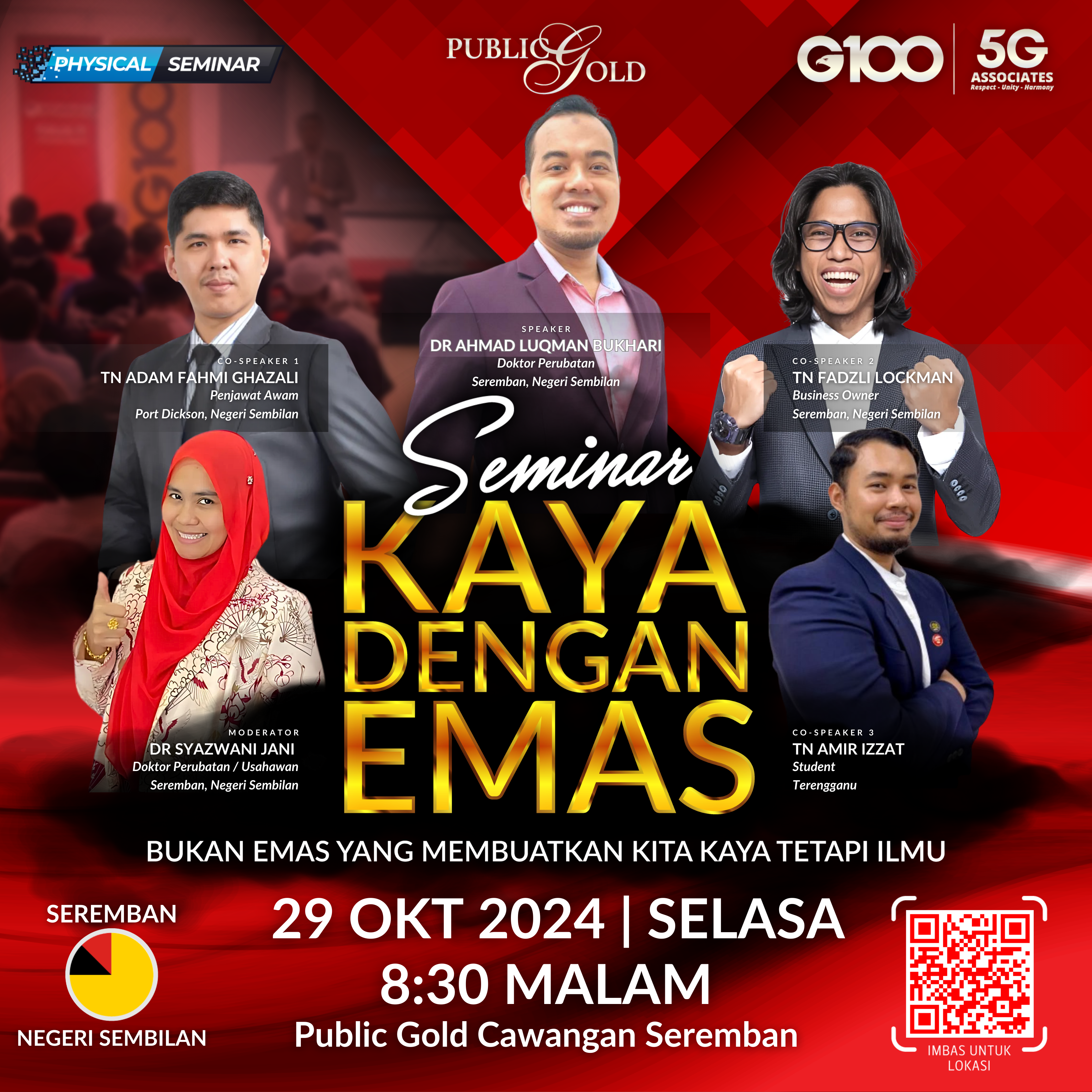 Seminar Kaya Dengan Emas