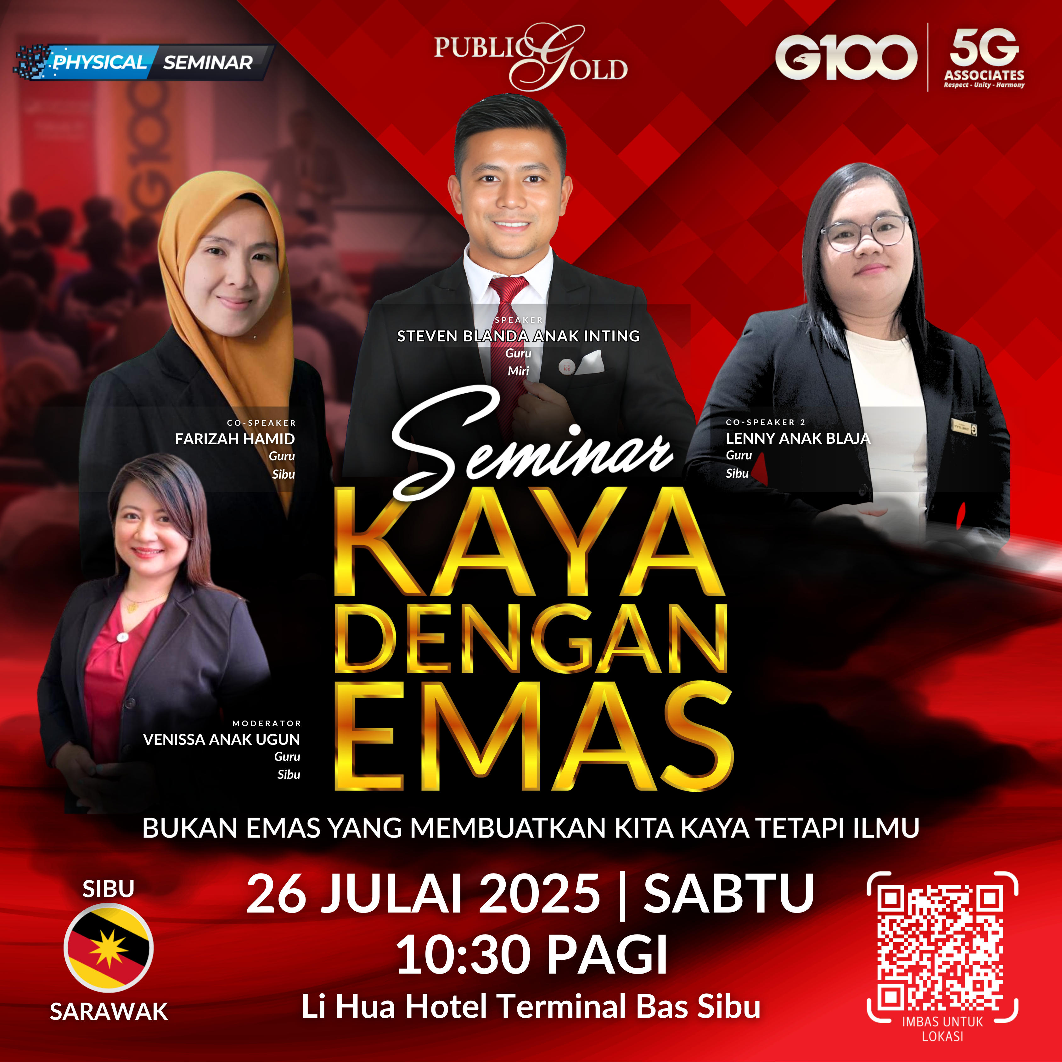 Seminar Kaya Dengan Emas