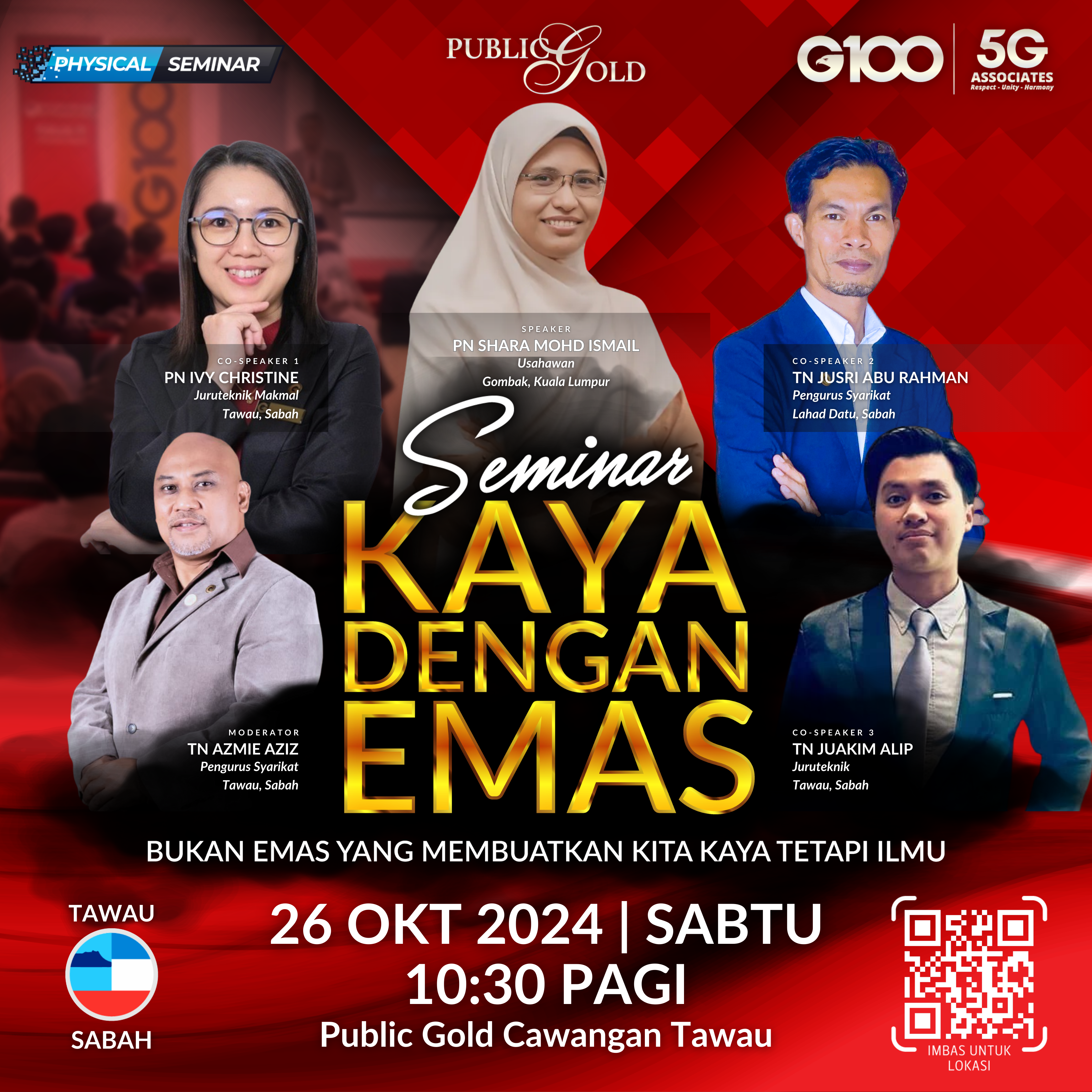 Seminar Kaya Dengan Emas