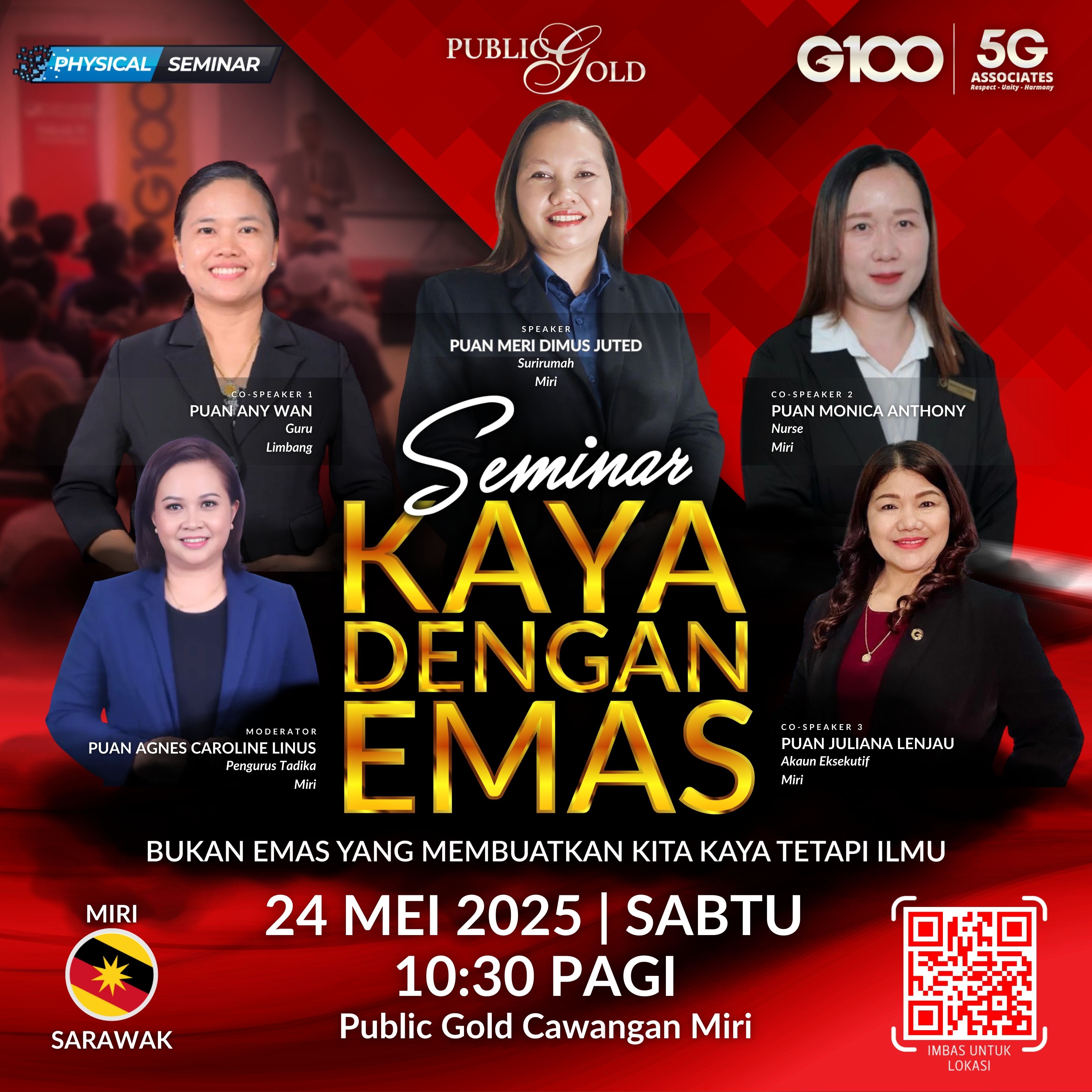 Seminar Kaya Dengan Emas