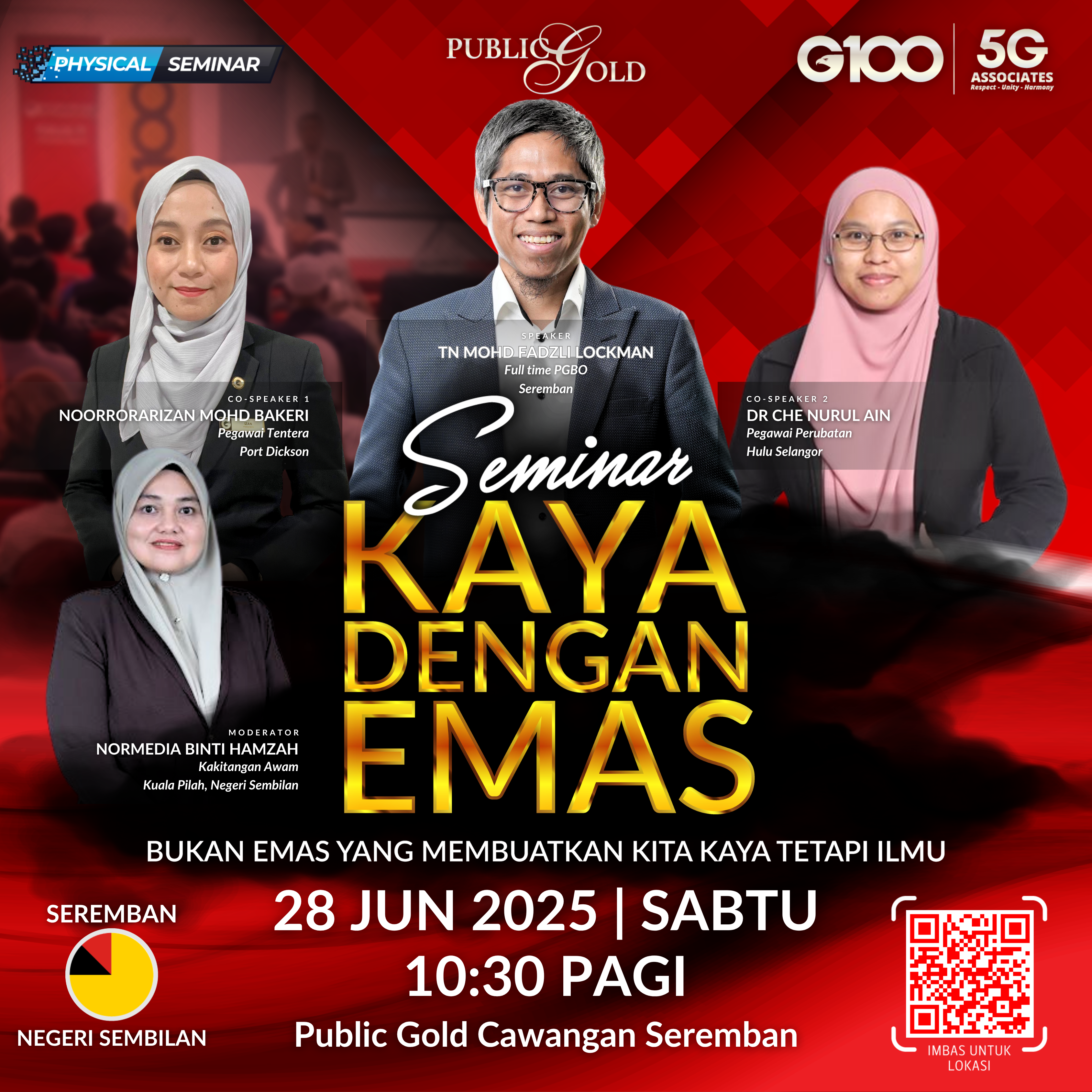 Seminar Kaya Dengan Emas