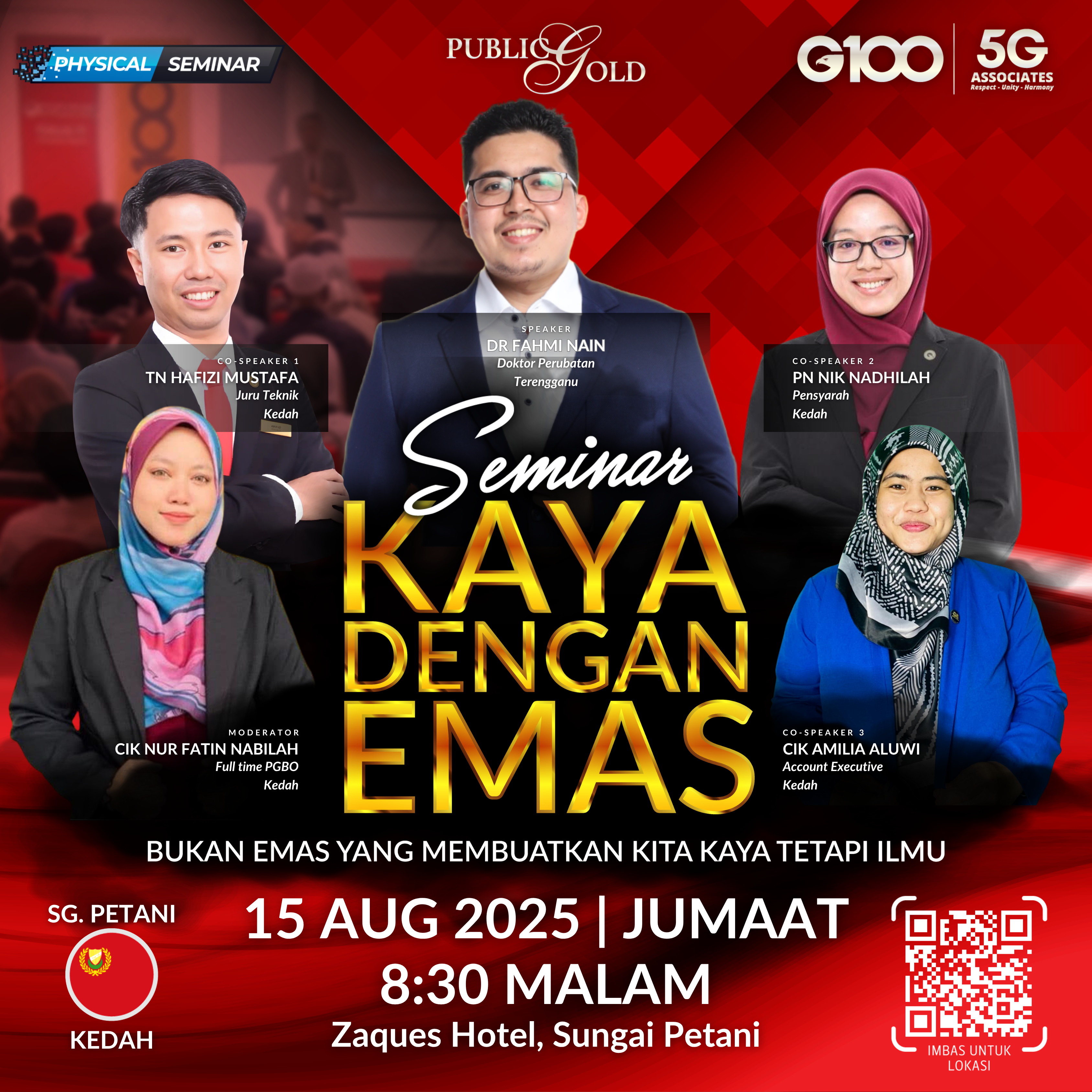 Seminar Kaya Dengan Emas