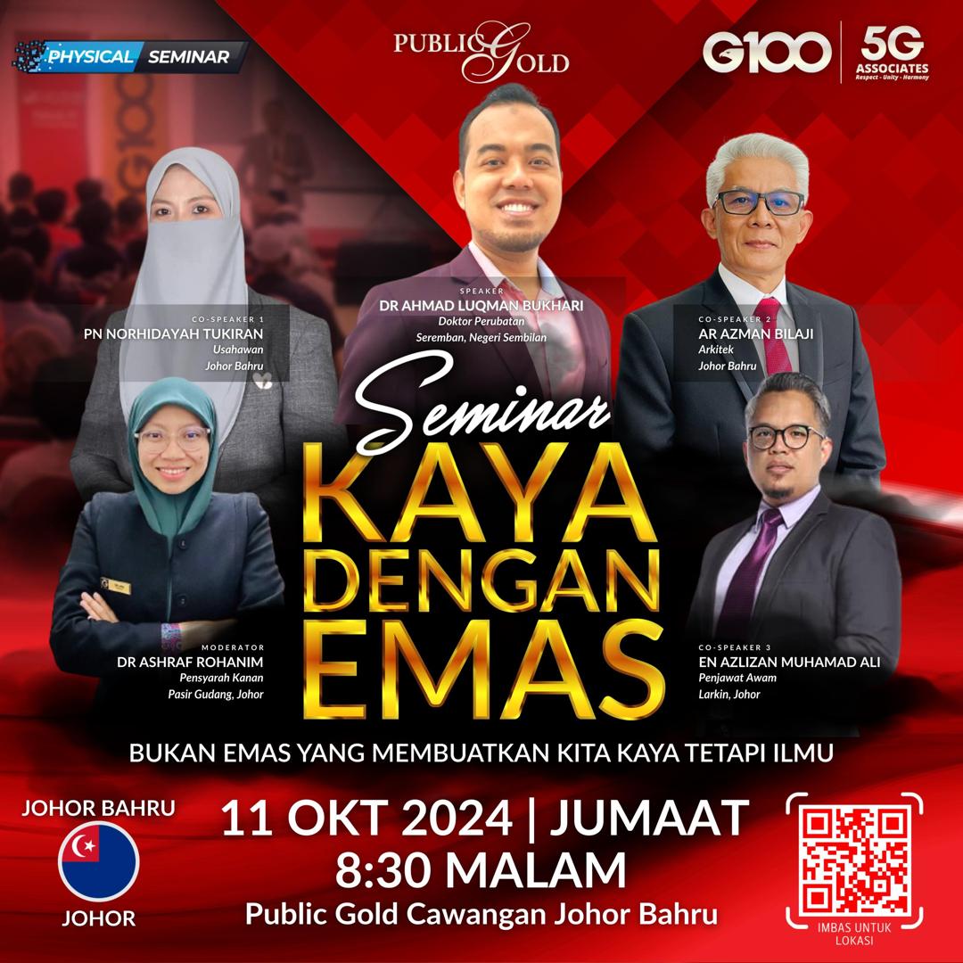 Seminar Kaya Dengan Emas